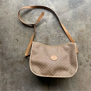Vintage Gucci Micro GG Supreme PVC Shoulder Messenger Bag Crossbody